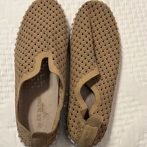 Ilse Jacobsen Men's Brown Textured Loafers